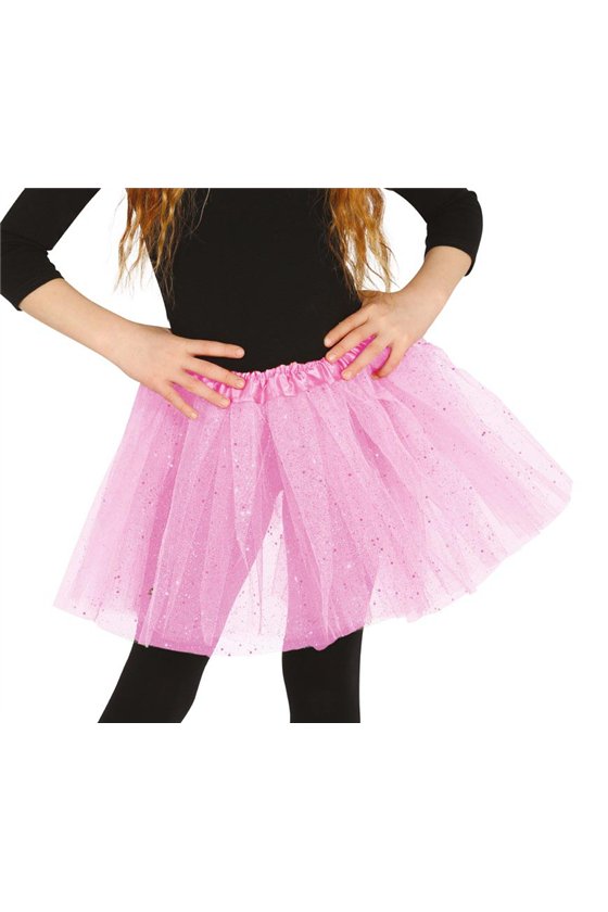 PINK TUTU WITH GLITTER 30 CMS