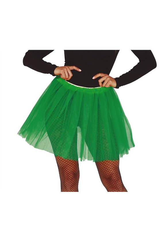 DARK GREEN TUTU 40 CMS