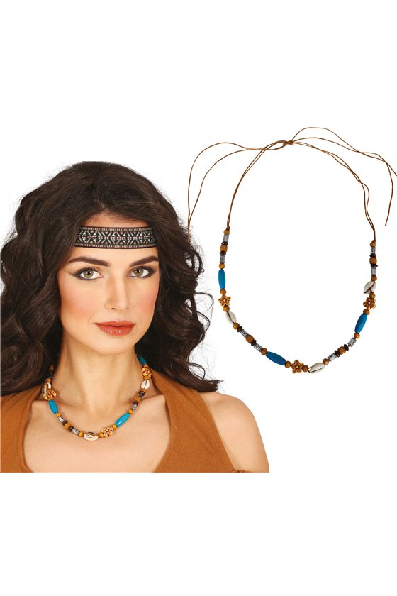 INDIAN WOMAN NECKLACE, ADULTS