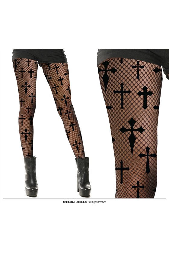 FISHNET TIGHTS CROSSES