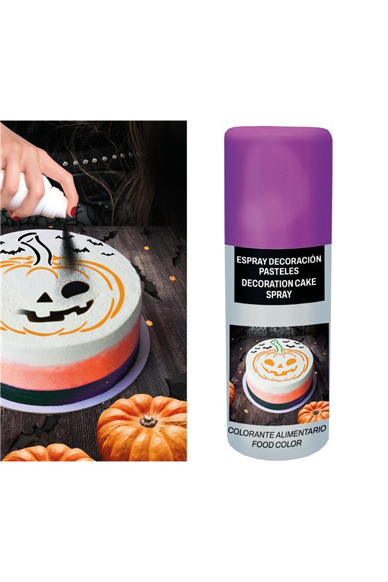 CAKE DECORATING SPRAY, PURPLE, 100 ML