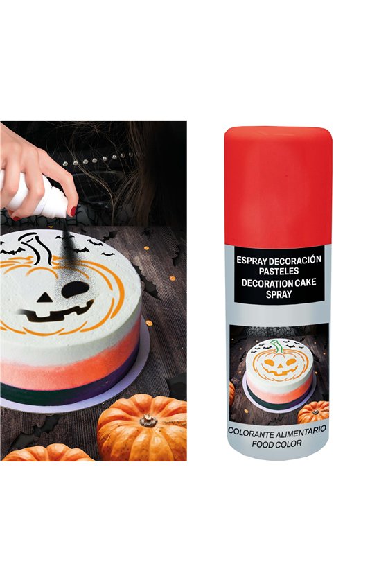 CAKE DECORATING SPRAY, RED, 100 ML