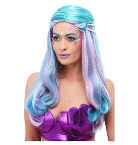 Mermaid Wig, Blue
