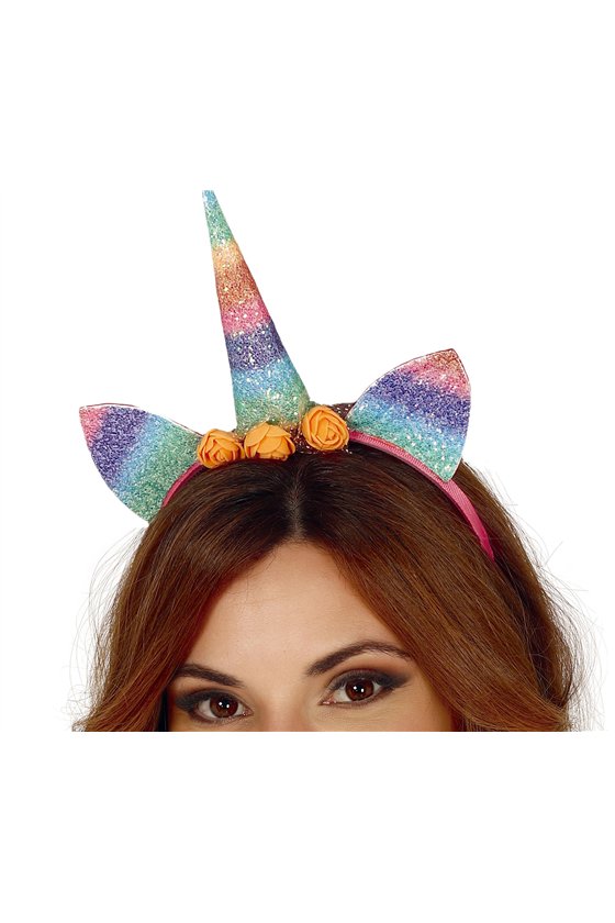 MULTICOLOUR UNICORN HAIRBAND