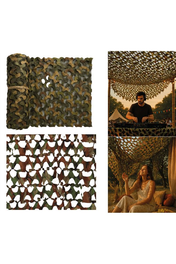 CAMOUFLAGE FABRIC 180X70 CMS