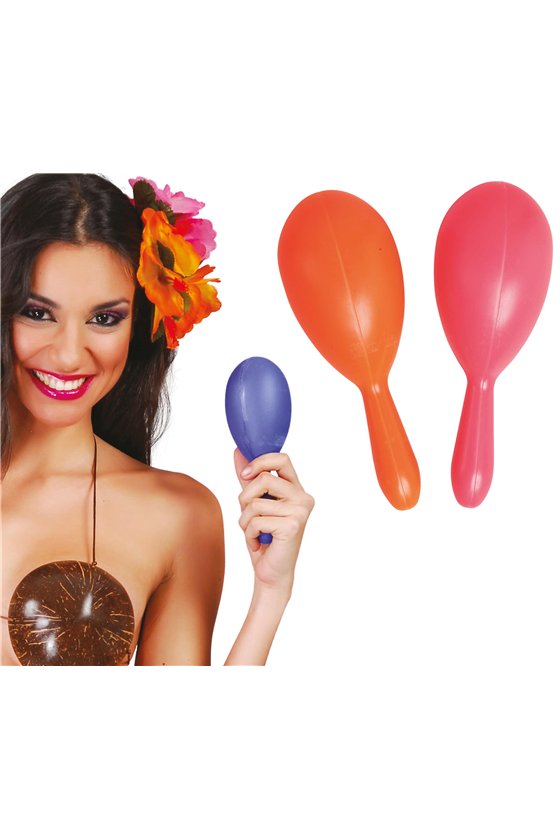 PAIR OF MARACAS 18 CM