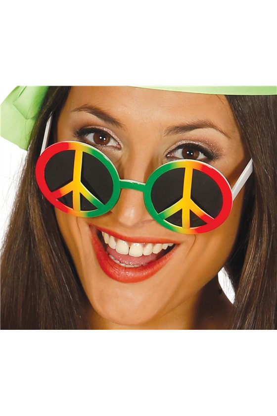 MULTICOLOUR HIPPY GLASSES