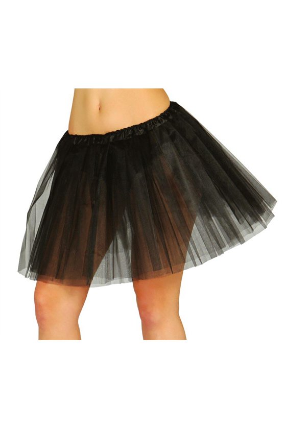 WOMAN BLACK TUTU 40 CM