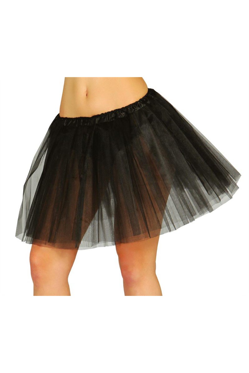 WOMAN BLACK TUTU 40 CM
