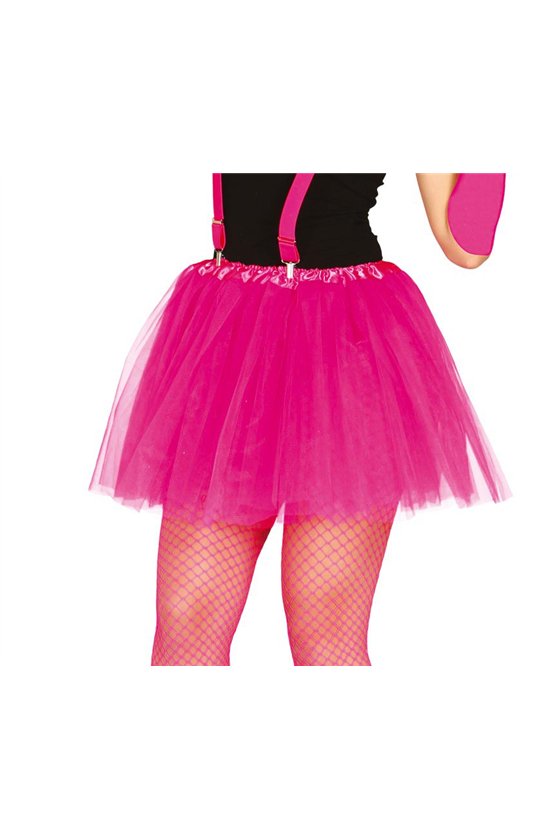 WOMAN NEON FUCHSIA TUTU 40 CM