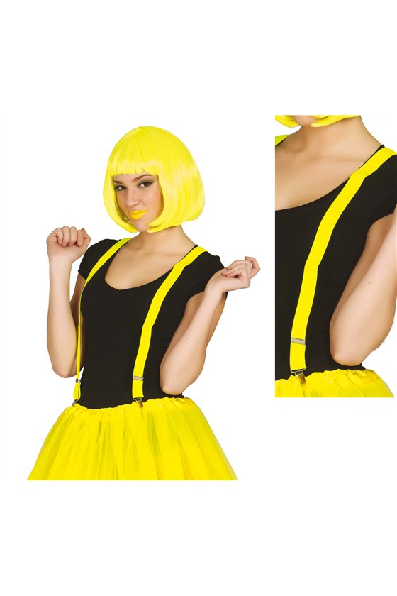 NEON YELLOW BRACES