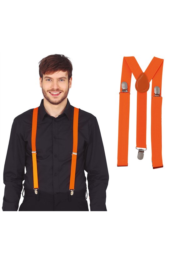 NEON ORANGE BRACES