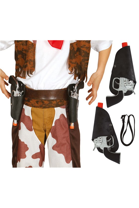 DOUBLE HOLSTER WITH TWO GUNS