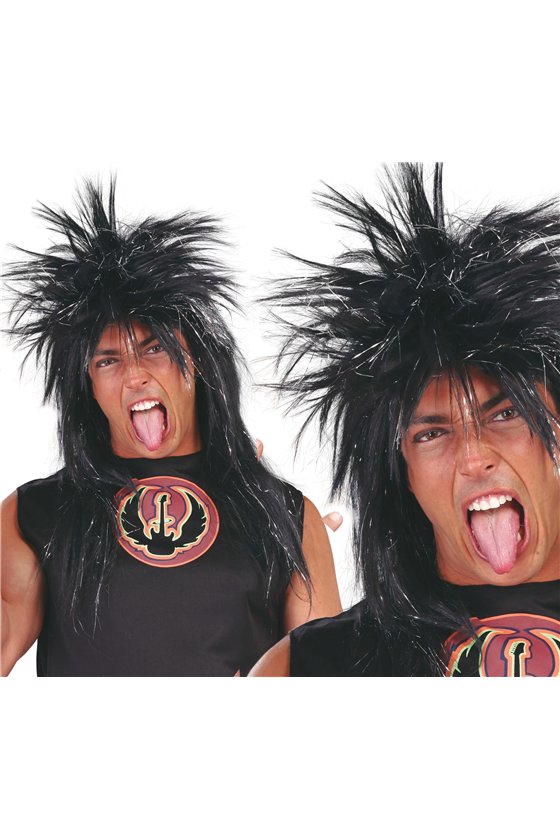 BLACK PUNK WIG (BOX CONTAINER)