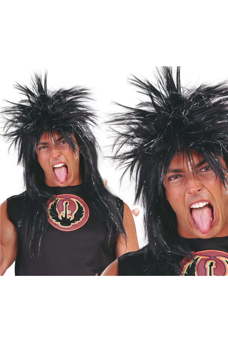 BLACK PUNK WIG (BOX CONTAINER)
