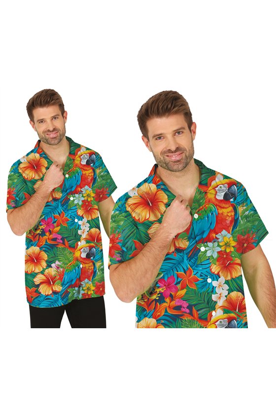 FLOWERS SHIRT, ADULT, 52 - 54 (L)