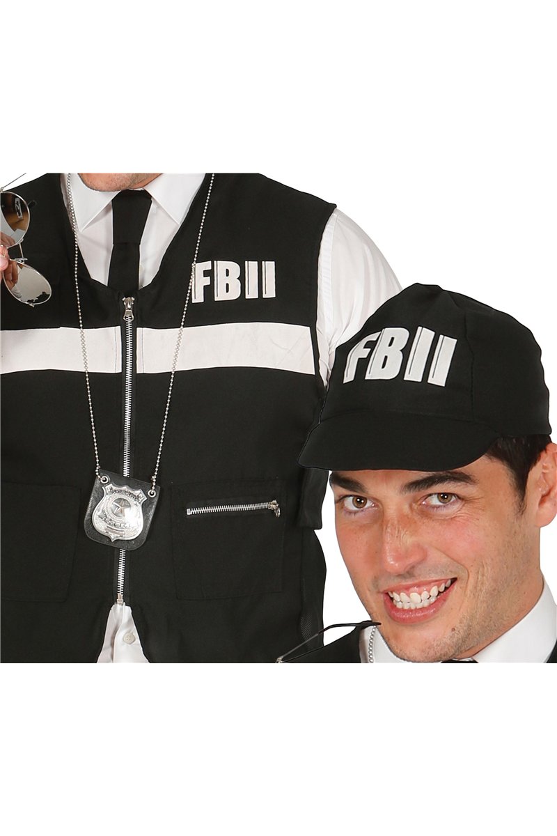F.B.I. HAT AND WAISTCOAT
