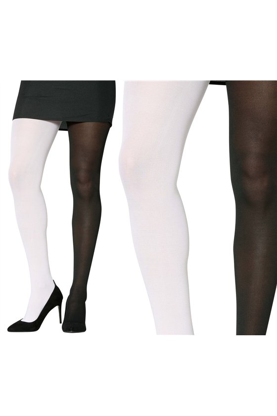 BLACK AND WHITE TIGHTS