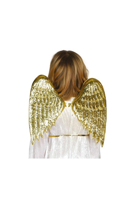 GOLD CHILD WINGS, 40 x 35 CM