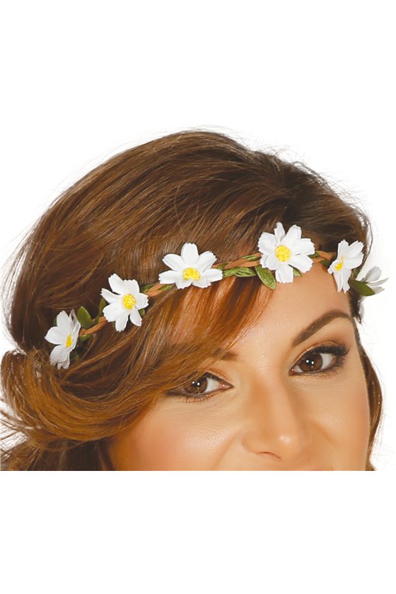 WHITE FLOWER TIARA
