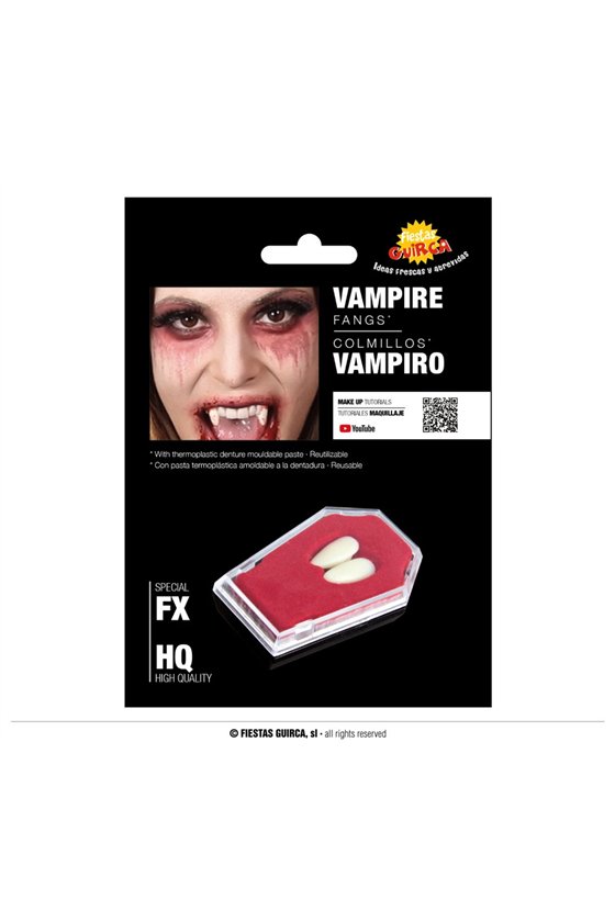 FANGS WITH THERMOPLASTIC PASTE