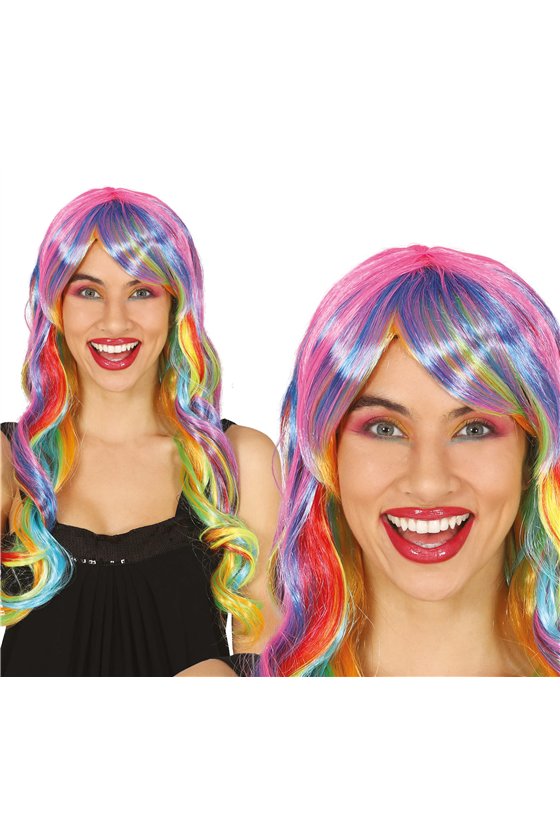 MULTICOLOR MANE WIG (BOX IN CONTAINER)