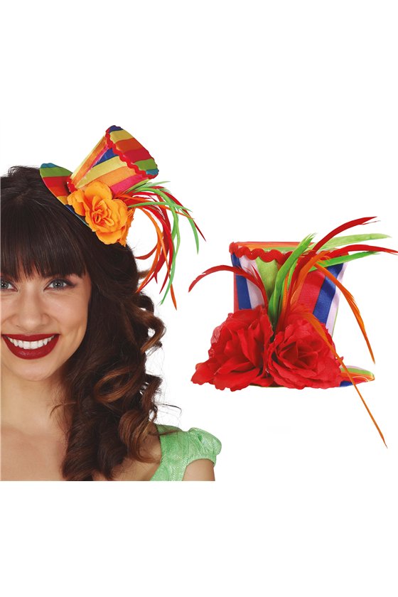 MULTICOLOR MINIHAT TOP HAT 