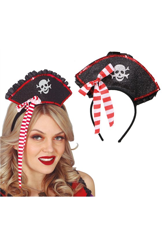 PIRATE MINIHAT TIARA