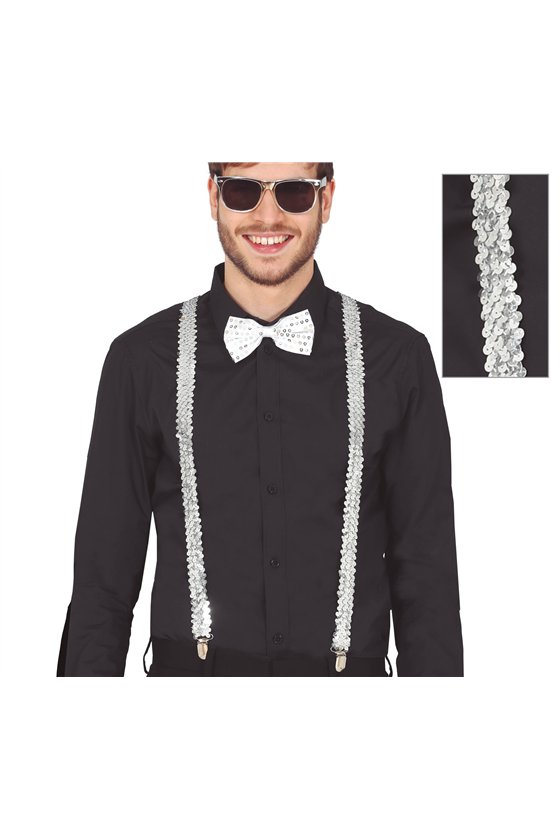 SEQUIN SET SILVER