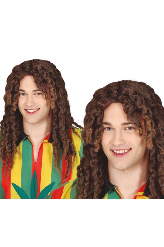 BROWN DREADLOCKS WIG  (BOX IN CONTAINER)