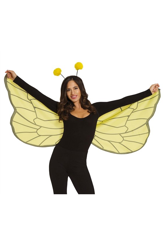 BEE WINGS 150 X 60 CMS WITH TIARA