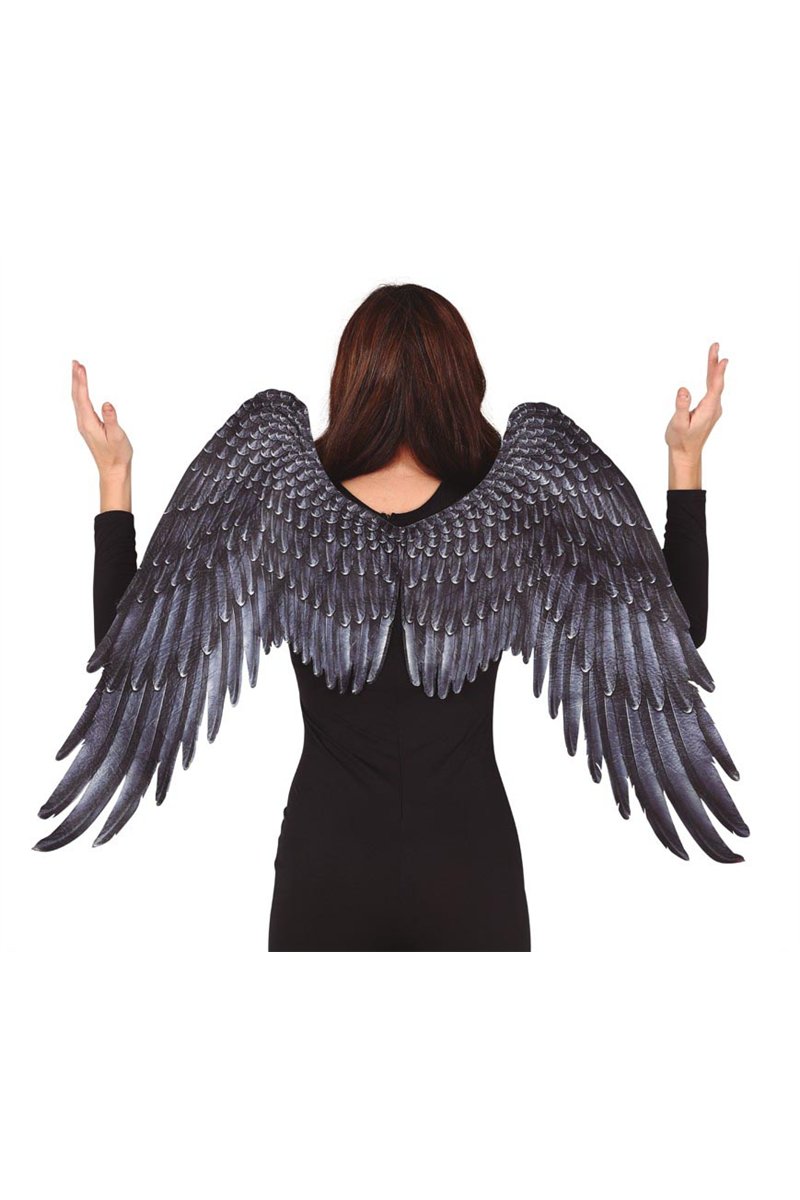 BLACK CLOTH ANGEL WINGS