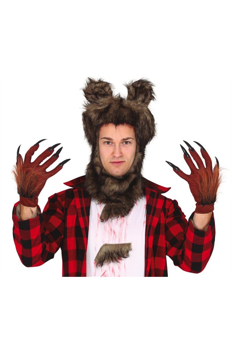 WEREWOLF GLOVES WITH CLAWS