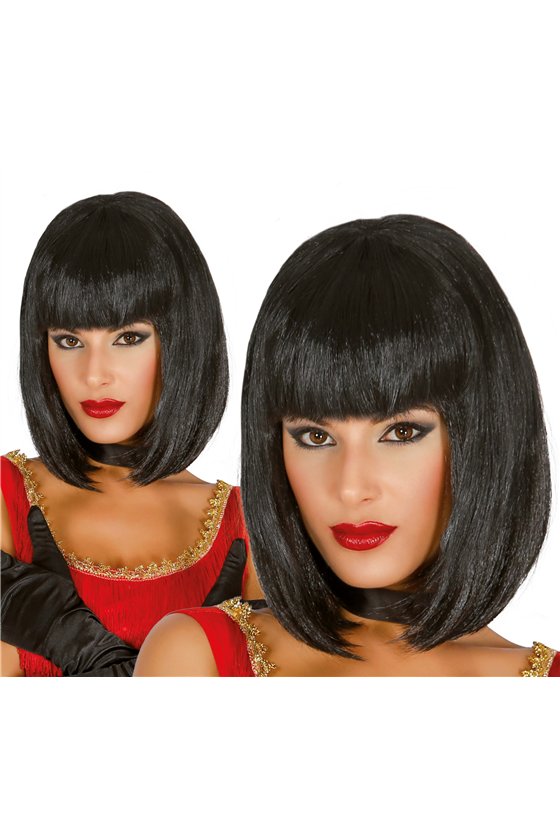 BLACK MANE WIG  (BOX IN CONTAINER)