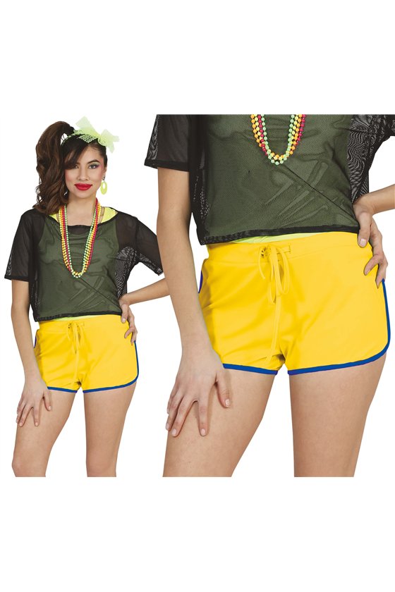 YELLOW '80S SHORT