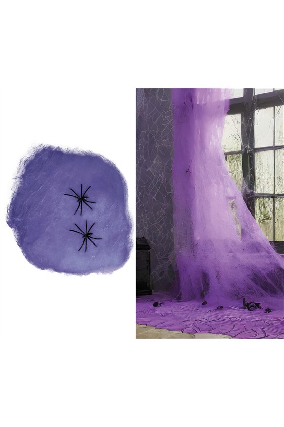 SPIDER WEB BAG, 100 GR, PURPLE