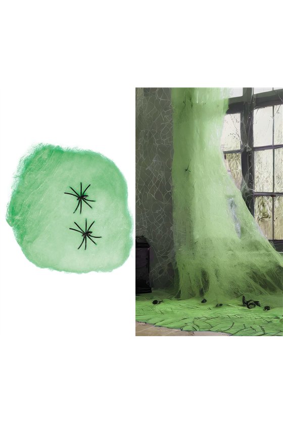 SPIDER WEB BAG, 100 GR,., GREEN