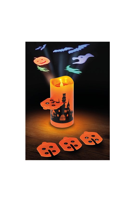 CANDLE PROJECTOR LED 16 CMS (BATTERIES)