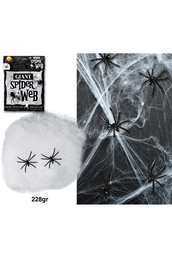 SPIDER WEB BAG, 228 GR., WHITE