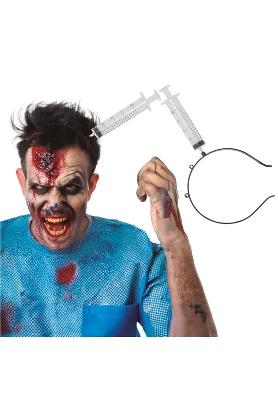 TIARA WITH SYRINGE