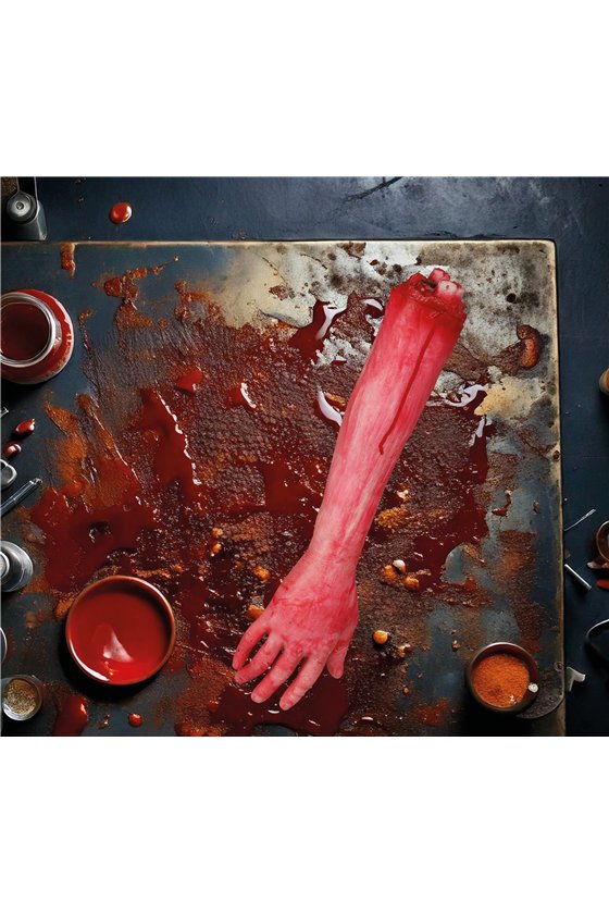 SEVERED ARM 40 CM, LATEX