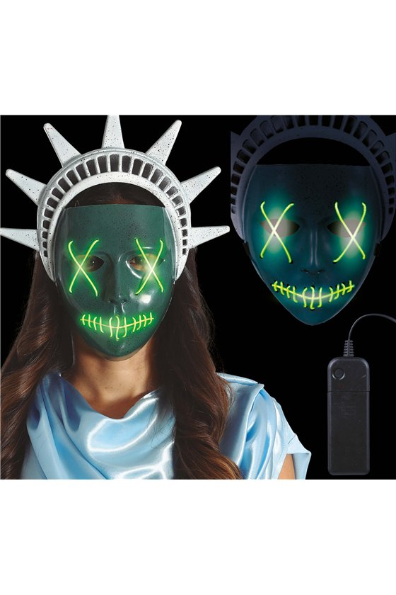 FREEDOM MASK WITH LIGHT, PVC