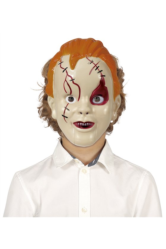 DEVIL CHILD MASK, PVC, CHILD