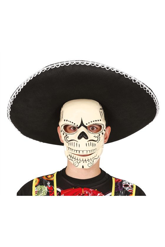 SKELETON MASK PVC
