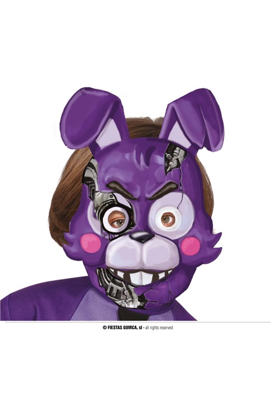 KILLER RABBIT MASK, PVC, CHILDREN