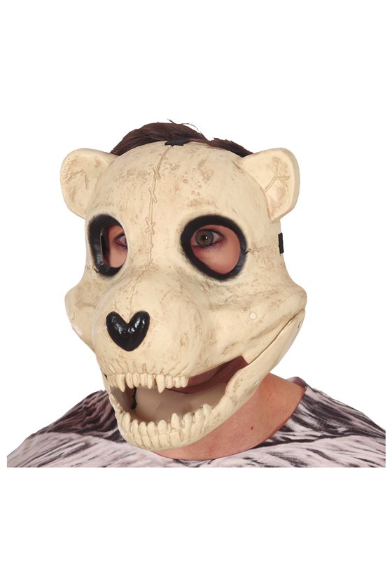 MASK WITH MOVEMENT BEAR PVC