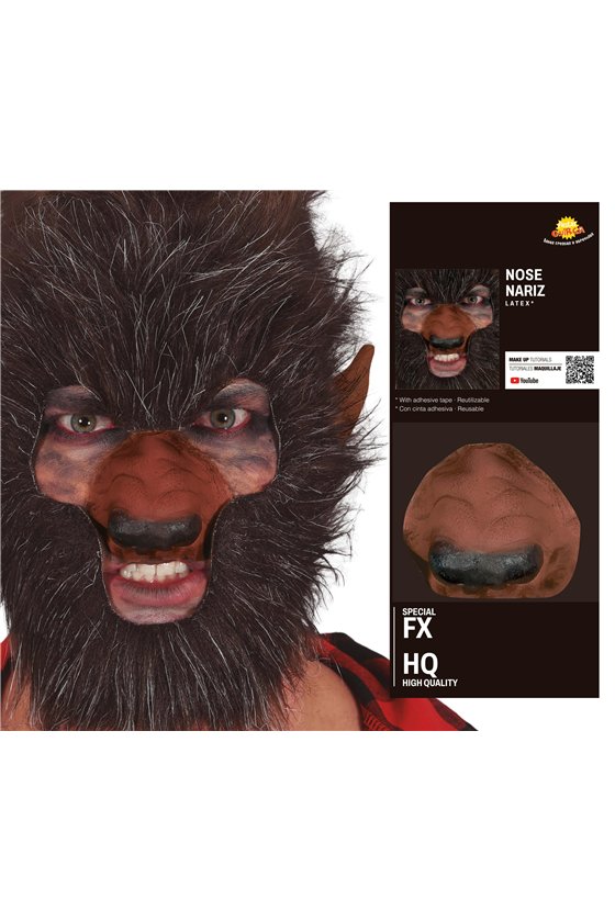 LATEX WEREWOLF NOSE