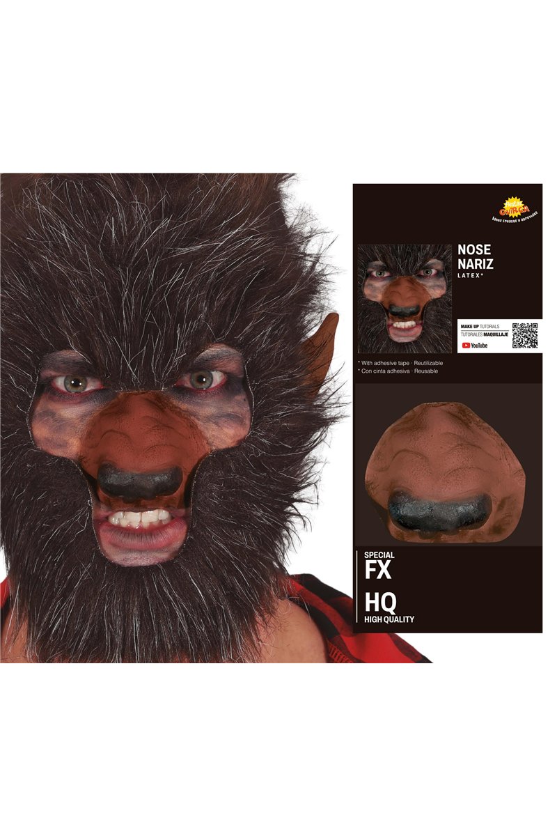 LATEX WEREWOLF NOSE