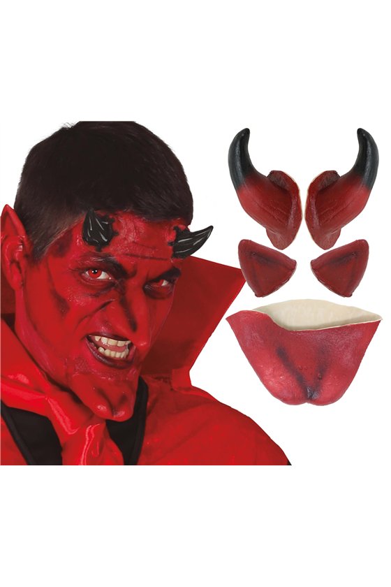 LATEX DEMON SET