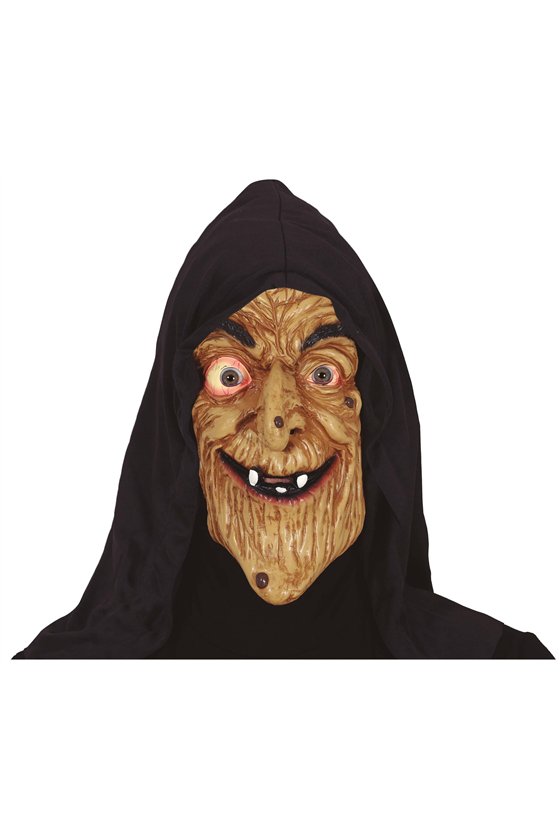 WITCH MASK WITH HOOD, VINYL